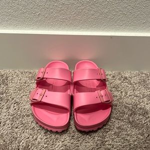 Arizona EVA Birkenstocks - size 38 - “Candy Pink”